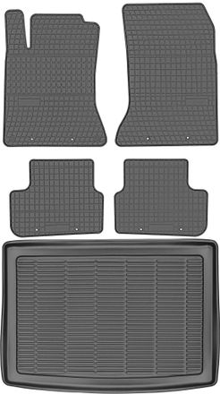 OEM Juego De Alfombrillas De Goma Para Coche Y Maletero Para Mercedes Clase B W246 (2011-2018)