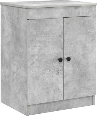 vidaXL Mueble De Cuarto De Ba&ntilde;o Gris Hormig&oacute;n 54 X 41 X 70 Cm Vidaxl