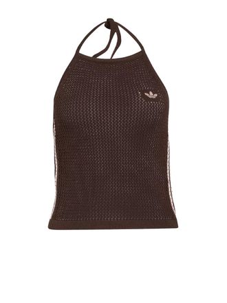 adidas Originals Crochet Top Marrone