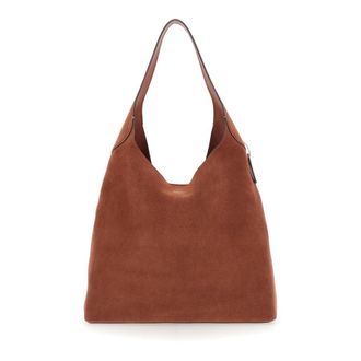 Coach Shoulder Bag Brooklyn With Brown Leather Details For