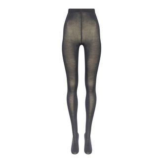 Wolford Merino Tights - Dames - Pantys - Grijs - M - Wol - Ondergoed