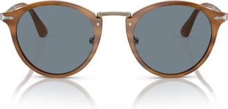 Persol Sunglasses Po3166 S 960/56 Terra Di Siena/Blue Unisex