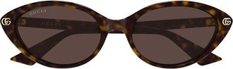 Gucci Sunglasses Gg2110 S 002 Brown/Brown Women