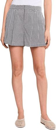 Blank NYC Picnic Party Gingham Shorts in Black/White Womens Shorts Black/White : 26, Cotton/Denim/Polyester