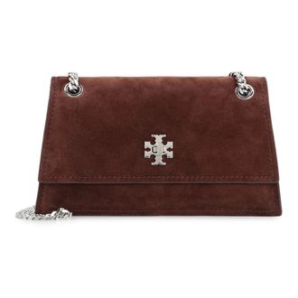 Tory Burch Tory Burch, Shoulder Bags, female, Brown, Size: ONE SIZE Mini Kira Turnlock Shoulder Bag