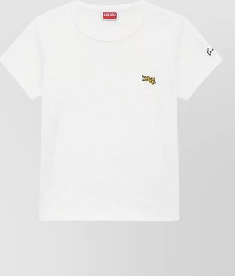 Kenzo cotton embroidered short-sleeve t-shirt
