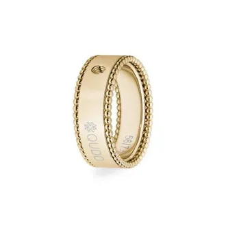 Qudo Basic Ring Punto in Gold at Nordstrom, Size 7.5