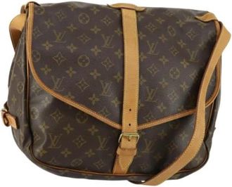 Louis Vuitton Pre-owned Cross Body Bags, female, Brown, Size: ONE SIZE Pre-owned Vintage Cross Body Bag