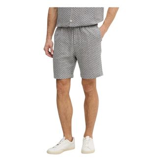 Mos Mosh Hombre, Pantalones cortos, Gris, Talla: L