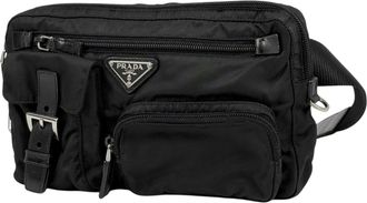 Prada Black Nylon Fanny Pack (Pre-Owned)