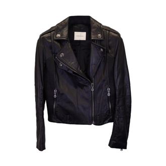 BALMAIN Leather Jacket ラムレザー Mサイズ BALMAIN Leather Jacket ラムレザー Mサイズ black-leather