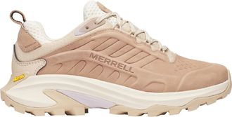 Merrell Womens Moab Speed 2 Leather Waterproof Hiking Shoes Brown 10.5