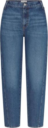 Frame Denim Vertical Crop Jeans - Dames - Loose Fit Jeans - Blauw - W29 - Katoen - Jeans