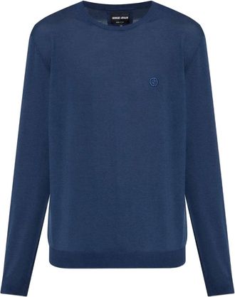 Giorgio Armani Maglione girocollo - Blu