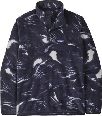 Patagonia Lightweight Synch Snap-T P/O Fleecepullover f&uuml;r Herren | blau