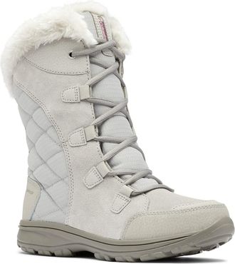 Columbia Womens Ice Maiden II Snow Boot, Dove/Stratus, 5.5 Wide