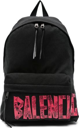 Balenciaga Zaino con stampa - Nero