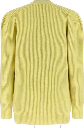 Stella McCartney Womens Bicolor Virgin Wool Cardigan Clothing