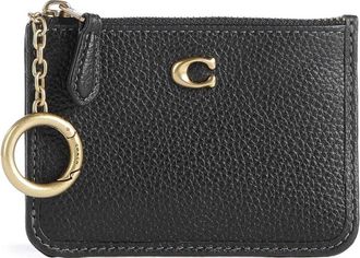 Coach Essential Mini Id Leather Card Case