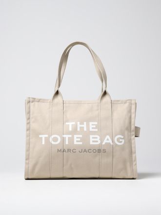 Marc Jacobs Borsa The Large Tote Bag in canvas con logo jacquard