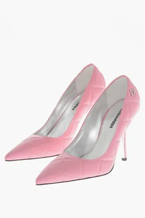 Dsquared2 Matelass&eacute; Leather Pumps D2 STATEMENT 10cm Dsquared2