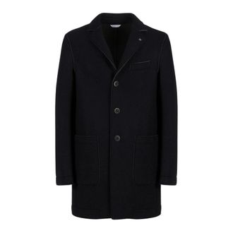 Manuel Ritz 2932C8502 Jas - Heren - Mantel - Zwart - 2XL - Wol - Jassen