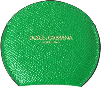 Dolce & Gabbana Beanies - Dames - Accessoires - Groen - ONE Size - Leer - Accessoires