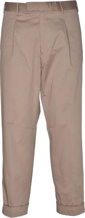 low brand Turquoise Stretch Cotton Pants