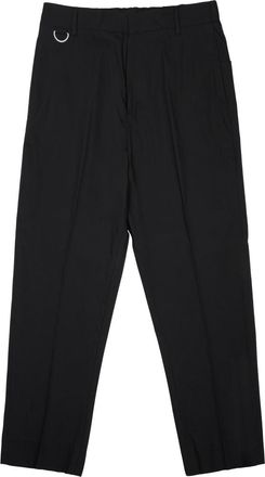 low brand Straight-Leg Black Pants with Minimalist Design