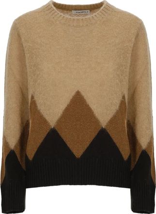 KANGRA Kasjmier shirt - Dames - Truien - Bruin - Maat: XS Kasjmier