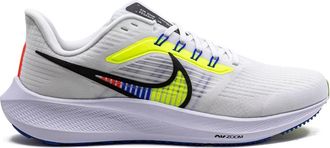 Nike Air Zoom Pegasus 39 Premium White Volt Racer Blue sneakers - unisex - Rubber/Fabric/Fabric - 11.5