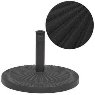 Berkfield Home Parasol Base Resin Round Black 29 kg
