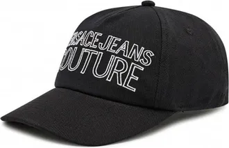 Versace Jeans Couture Stijlvolle Zwarte Hoeden & Mutsen - unisex - Petten - Zwart - ONE Size - Accessoires