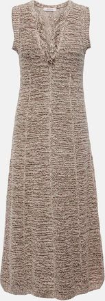 Dorothee Schumacher Autumn Sparkle knitted midi dress