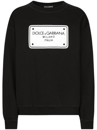 Dolce & Gabbana Graphic-print sweatshirt - Black