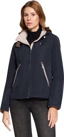 Gil Bret Outdoorjacke GIL BRET, Damen, Gr. 36, deep navy, Web, Obermaterial: 100% Polyester, unifarben, regular fit normal, Jacken Outdoorjacke, mit Kapuze