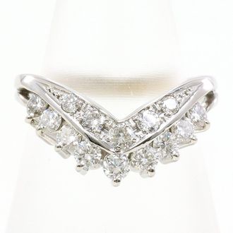 C&A Platinum Platinum 900 Band Ring (Pre-Owned)