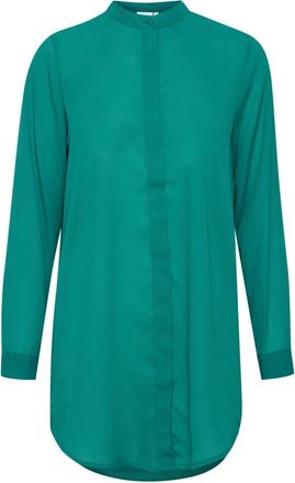 Ichi Ihcellani Long SH2 Bluser 20115931 - - Blouses & Shirts - Donna - Verde - M