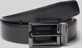 Joop Wendegürtel aus echtem Leder in Marine, Größe 100