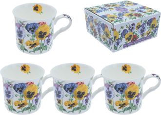 OEM Heritage, Juego De 4 Tazas - Pensamiento, Pensamientos
