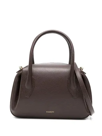 Yuzefi mini Oyster tote bag - women - Leather - OS - Brown