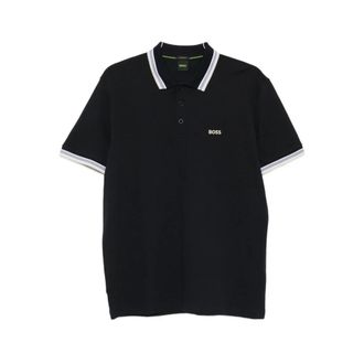 HUGO BOSS Hugo, Polo Shirts, male, Black, Size: 2XL Paddy Polo Shirt