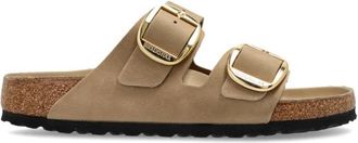 Birkenstock Arizona Big Buckle - Dames - Sandalen - Beige - 36 EU - Leer - Schoenen