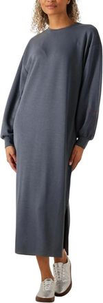 ALIX The Label Alix The Label, Kleedjes, Dames, Grijs, S, Flowy Gebreide Sweater Jurk