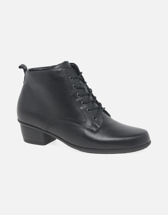 Waldl&auml;ufer Womens Hally Womens Ankle Boots - Black - Size: 6.5