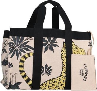 Herm&egrave;s Pre-owned Tote Bags, female, Multicolor, Size: ONE SIZE Pre-owned Boston Bag