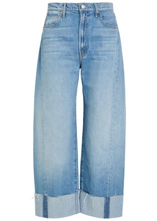 Mother The Half-pipe Ankle Turn-up Barrel-leg Jeans - Blue - 27 (W27 / UK8-10 / S)