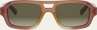 Celine 3 Dots Navigator Sunglasses