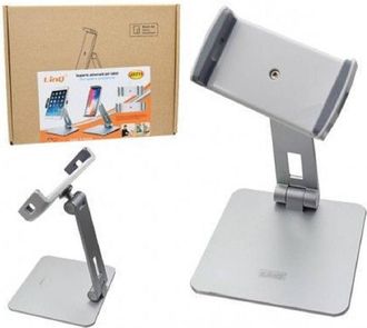 Trade Shop Trade Shop - Staffa Universale Supporto Da Tavolo In Alluminio Per Smartphone Tablet J3211