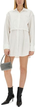Alexander Wang Alexander Wang Womens Cotton Shirtdress - White - Size X-Small